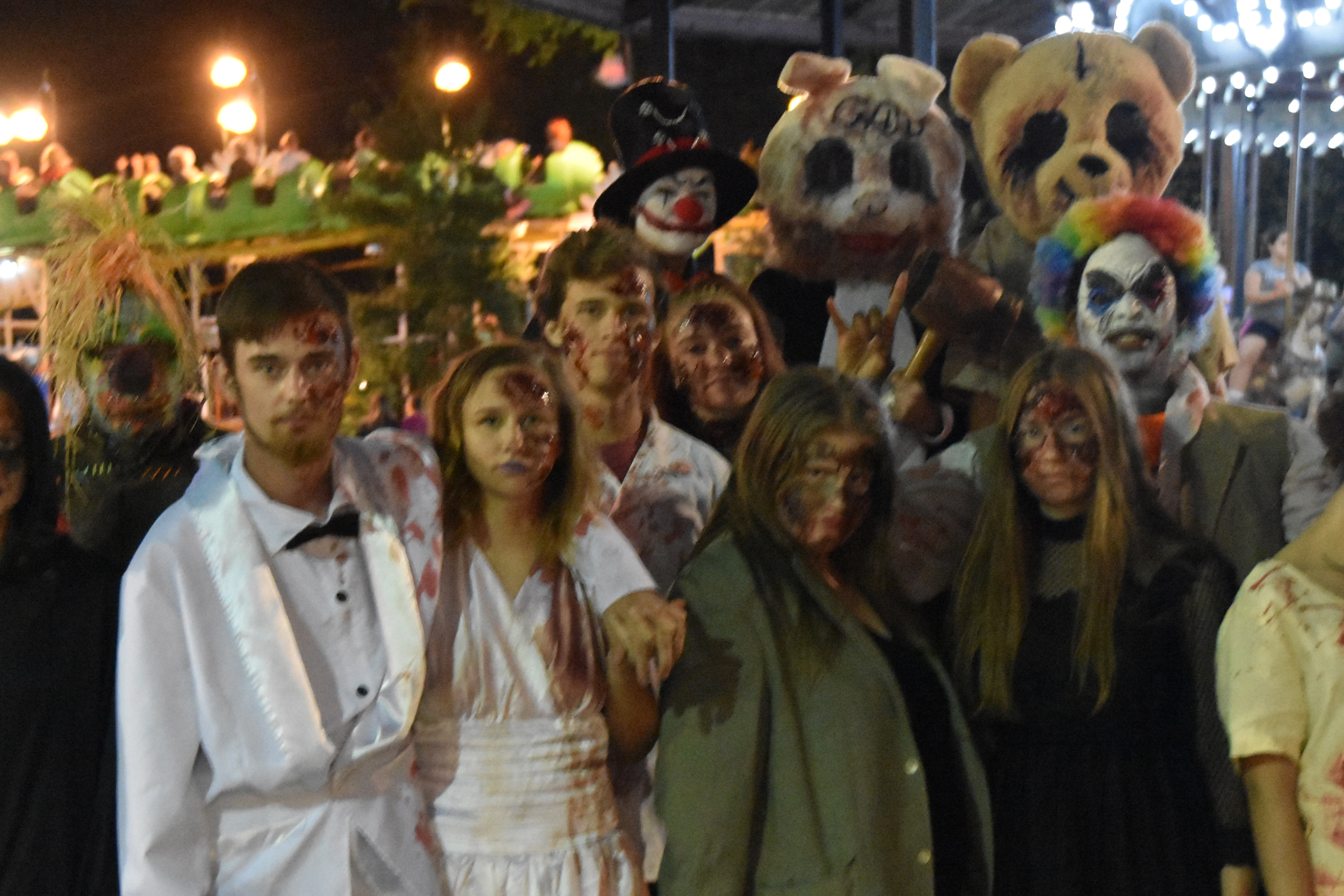 Lake WinnepeSPOOKah cast and costumed performers