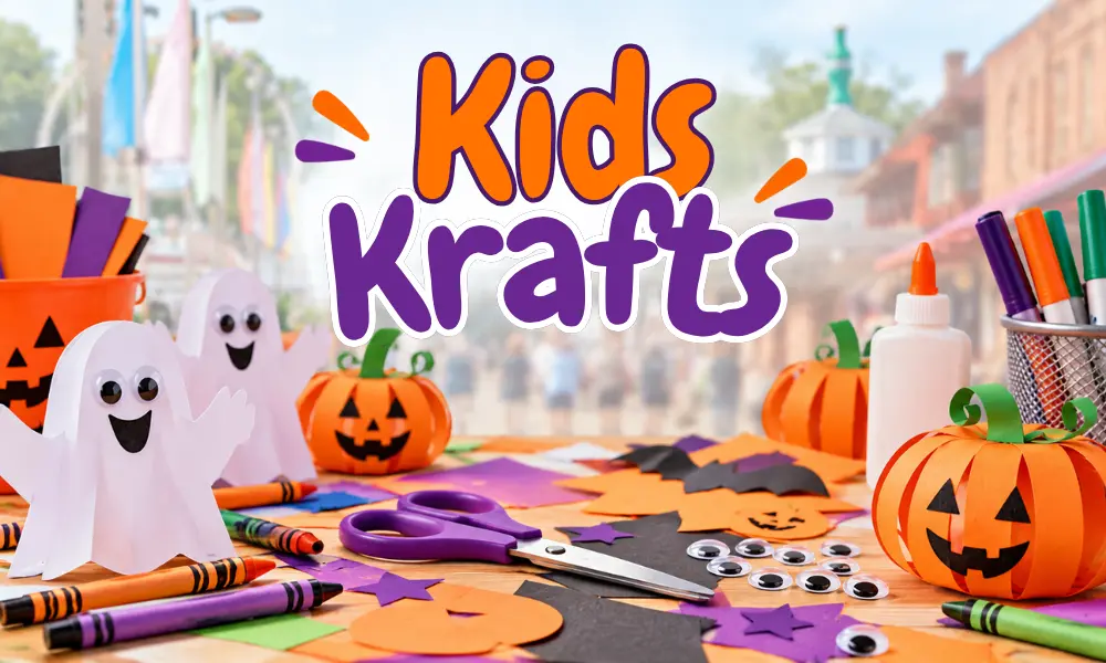 Kids Halloween Krafts at Lake Winnie