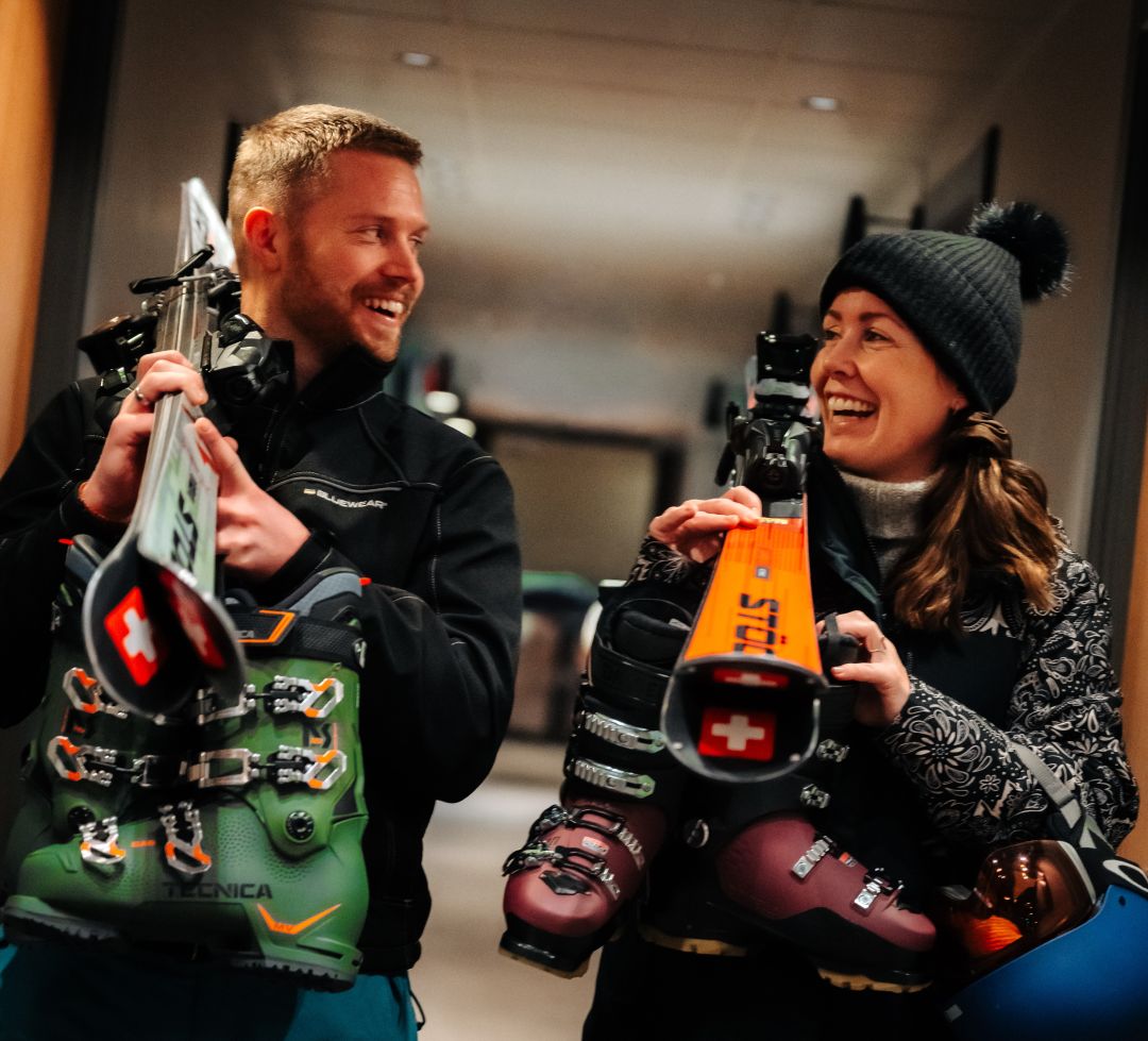 Even Lundefaret Gaustablikk Ski Fellesrom Hall Crop