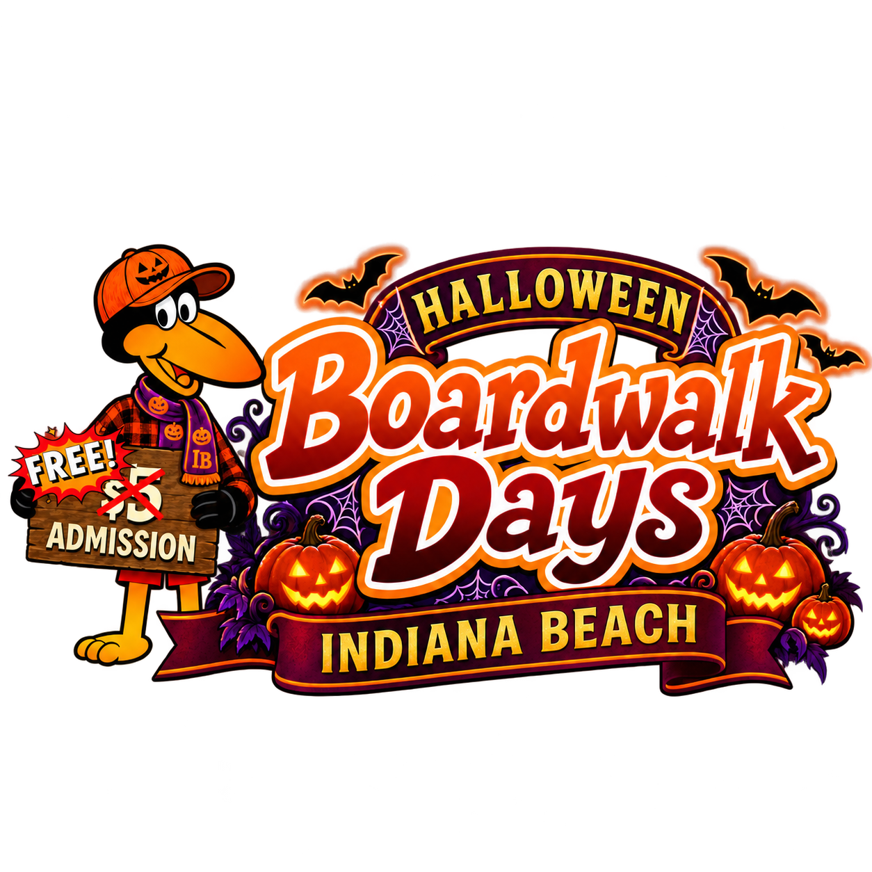 Halloween Boardwalk Days at Indiana Beach