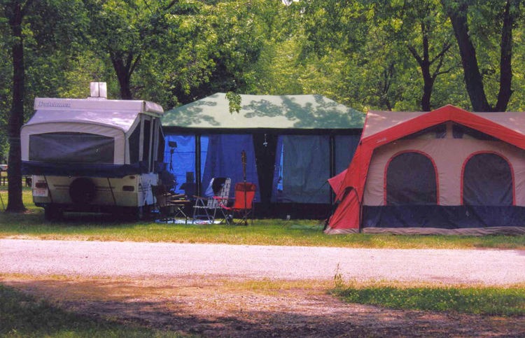 G Section Water, Electric-Group Tent