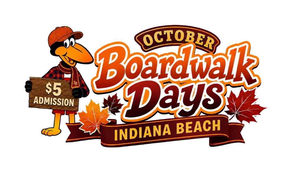 October Boardwalk Days at Indiana Beach, $5 admission