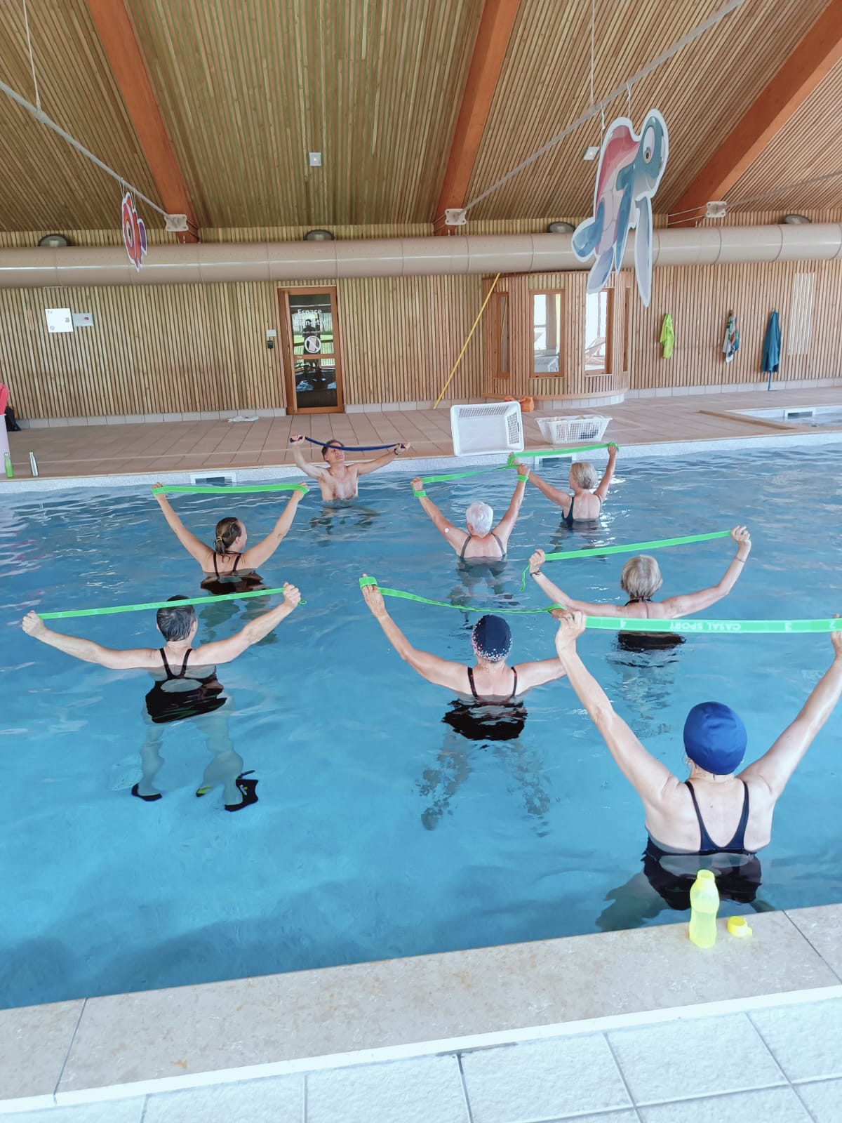 Séance d'aquagym (10h à 11h)