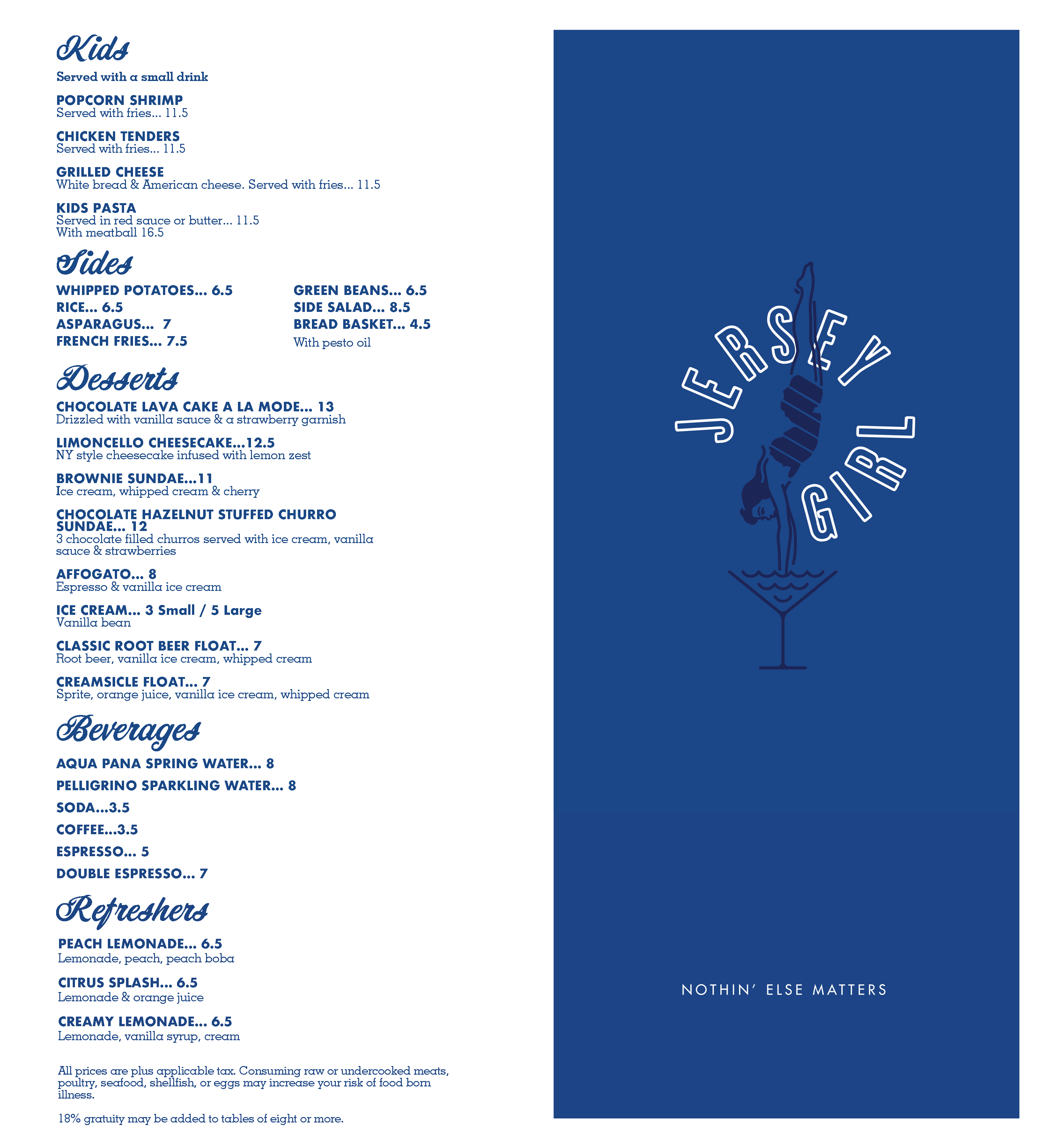 Full Dinner Menu 2026 (1) Page 1