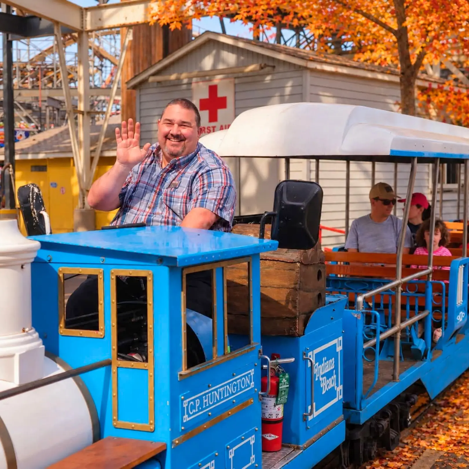 Ride the Spackman Express to Pumpkin Island