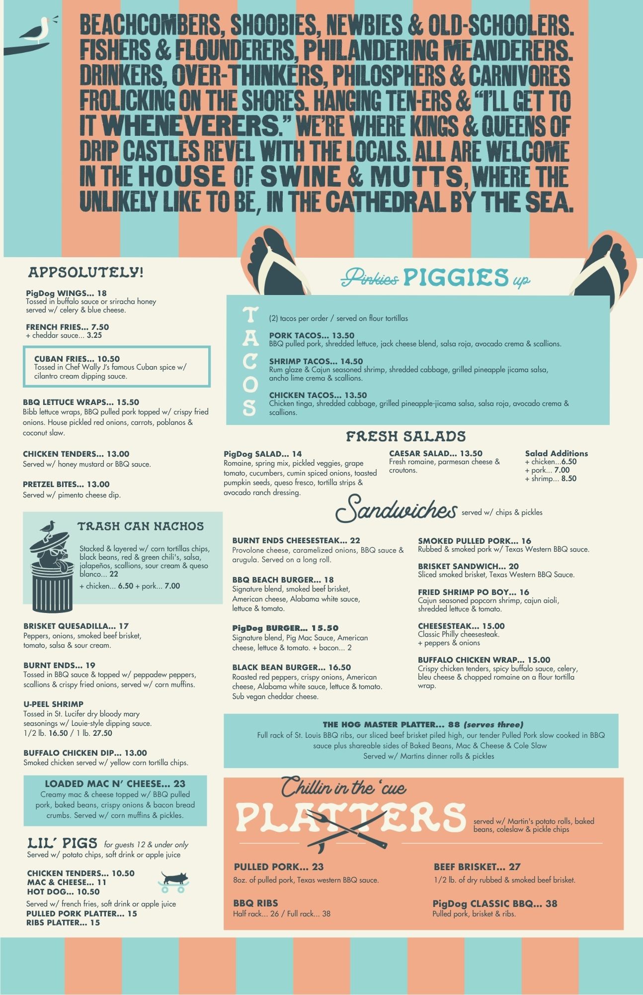 Opening Menu