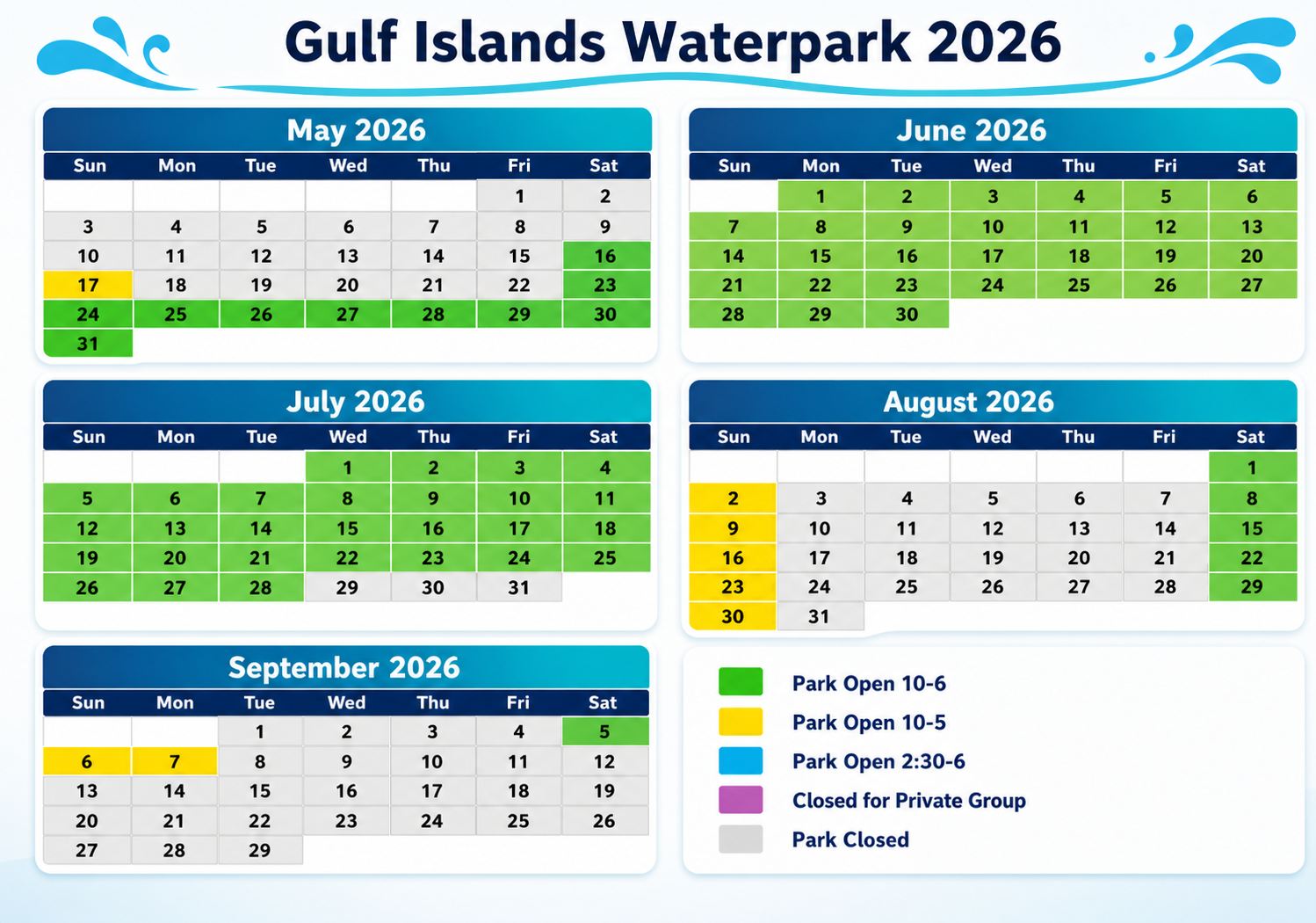 Giwp Calendar 2026