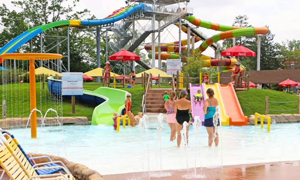 Soak-N-Slide at Lake Winnepesaukah